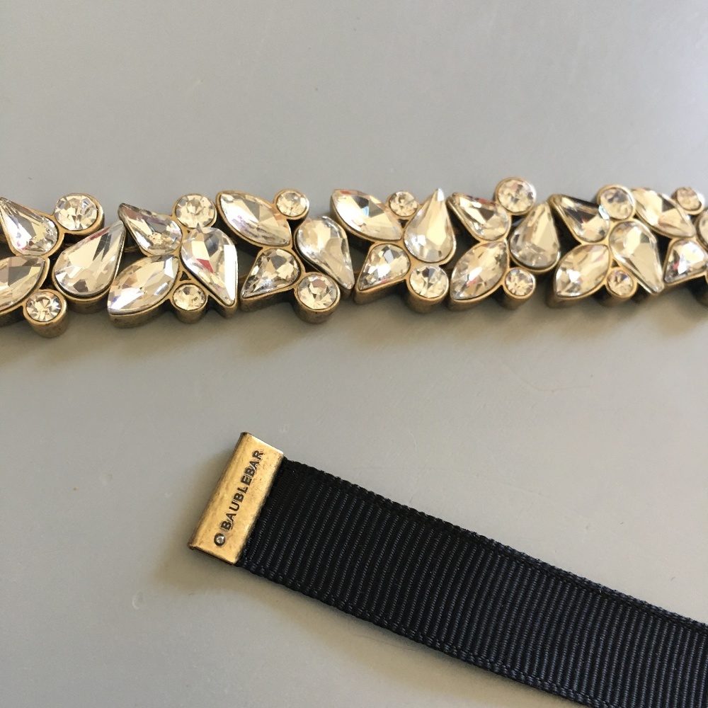BaubleBar Crystal Ribbon Choker or Hair Piece - Picture 5 of 5